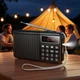 Портативное радио с Bluetooth, FM, AM, MP3 и фонариком HOCO HI50 Черный - изображение 8