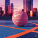 Баскетбольный мяч Nike Everyday Playground N.100.4498.621.06 (размер 6), розовый резиновый для тренировок и игр - изображение 1
