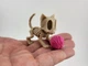Статуетка Кот-скелет с клубком пряжи – 3D-печать на Хэллоуин - изображение 1