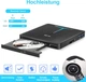 Внешний DVD-привод NOLYTH / CD-привод Внешний USB 3.0 Type-C DVD/CD+/-RW записыватель с USB-портом и слотом SD TF - изображение 7