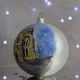 Ялинкова іграшка новорічна куля Santa Shop Володимирський собор Білий 12 см (4820001155051) - зображення 3