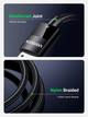 Кабель DisplayPort 8K Ugreen DP114 DP1.4 Male to Male Plastic Case Braided Cable 1 м Black (80390) - изображение 7