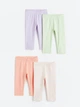 Леггинсы (4шт) H&M 56см персиково розовый 11010880584 - изображение 1