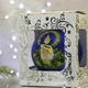 Ялинкова іграшка новорічна куля Santa Shop Свічка з різдвяним вінком Синій 10 см (4820001112504) - зображення 4