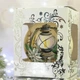 Ялинкова іграшка новорічна куля Santa Shop Ліхтарик з бавовною Світло-жовтий 10 см (4820001106930) - зображення 4