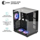 Корпус QUBE AQUARIUM ARGB Black (AQUARIUM_GBNU3) - зображення 8