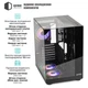 Корпус QUBE AQUARIUM ARGB Black (AQUARIUM_GBNU3) - зображення 9
