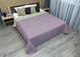 Покрывало двустороннее Decorator Microfiber ромб 215x240 см сиреневый с бежевым (85-024) - изображение 6