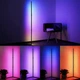 Лампа RGB для підсвічування фону 18Вт, 135см / Кутовий LED торшер / Лампа для підлоги / Підлоговий світильник - зображення 5