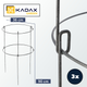 Набір опор для рослин Kadax 36 x 90 см, 3 шт. (5903699475430) - зображення 2