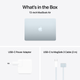 Ноутбук Apple MacBook Air 13.6" M4 16/512GB 2025 (Z1H8-MC6U4ZE/A-07ZHCF) Sky Blue - зображення 9