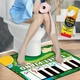 Музыкальный коврик пианино для туалета one size зеленый - изображение 1