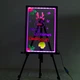 Fluorescent Board 30*40, Светодиодная led доска (c фломастером и салфеткой)(F00937423) - изображение 3