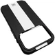 Протиударний Кожаный чохол Rally with MagSafe для Apple iPhone 17 Pro Max (6.9") Black in White - зображення 2