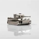 Колекційна модель-конструктор Metal Time Ponderous Panzer Heavy Tank Важкий танк Тигр (MT020) - зображення 3