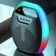Портативна Bluetooth колонка ESS-209A (USB+SD+Bluetooth+FM+дисплей+1-динамік) Black - зображення 1