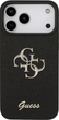Панель Guess Fixed Glitter Big 4G для Apple iPhone 17 Pro Black (GUHCP17LHG4SGK) - зображення 1