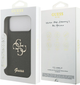 Панель Guess Fixed Glitter Big 4G для Apple iPhone 17 Pro Black (GUHCP17LHG4SGK) - зображення 7