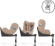 Fotelik samochodowy Cybex Sirona T i-Size Plus Ozy Beige Platinum (4063846405404) - obraz 8