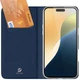 Чохол-книжка Dux Ducis з кишенею для візиток для Apple iPhone 16 (6.1") Синій - изображение 2