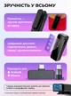 Микрофон беспроводной петличный для телефона петличка для айфона iPhone с шумоподавлением на 2 микрофона для андроида смартфона с зарядным кейсом ветрозащитой для записи звука гарнитура для блоггеров видео ютуб беспроводная type c M3 OnePro черный 73718 - изображение 5