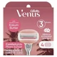 Сменные картриджи для бритья (лезвия кассеты) женские Venus Breeze Comfortglide Miami Sunset 4шт - изображение 2