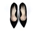 Туфлі човники жіночі Bravo Moda 1254/Czarny zamsz 40 Чорний - изображение 5