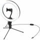 Кільцева світлодіодна LED-лампа Baseus Live Stream Holder-table Stand (10-inch Light Ring)Black (CRZB10-A01) - изображение 3