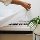 Накидка для пианино GA Music 143×39,5×17 см Oxford Белая - изображение 1