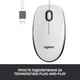 Мишка Logitech M100 USB White (910-006764) - изображение 3