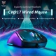 Миша Onikuma Wired RGB Gaming Mouse CW917, 1200-5800DPI, USB, 1.5m, black - зображення 7
