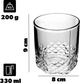 Zestaw szklanek Kadax Epila 330 ml 12 szt (5903699498378) - obraz 2