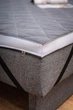 Матрац топпер Family Sleep Bora Gray-White 150x195 - зображення 6
