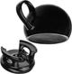 Dzbanek na herbatę ceramiczny Kadax Irais z podgrzewaczem Czarny 1 l (5906638318454) - obraz 6