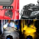 LED фара с четкой световой границей 40W сверхяркая мото-фара 10W х 4 комбо-луч - изображение 7