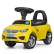 Детская Каталка Толокар для малышей Bambi Racer M 3147B-6 BMW Желтый звуковые и световые эффекты, прорезиненные колеса, багажник под сиденьем - изображение 1
