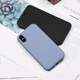 Чохол Premium Hoco Colorful series liquid silicone для iPhone XS Max Blue - изображение 7