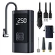 Портативний акумуляторний автокомпрессор MiXCO DC 12V - USB Type-C, с аккумулятором, черний - изображение 1