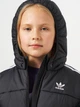 Детская демисезонная куртка для девочки Adidas Adicolor Originals IY4812 122 см Black (4067894181488) - изображение 4