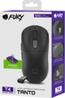 Mysz Fury Tanto T4 Wireless/Bluetooth/USB Black (NFU-2203) - obraz 16