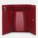 Кошелек женский кожаный для карточек Laras K10ae214r Красный (ROZ6501087111) - изображение 3
