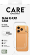 Etui CARE by PanzerGlass Fashionable Case Transparent X-Ray Soft Basic do Apple iPhone 17 Pro (CR84092) - obraz 5