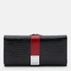 Кошелек женский кожаный для карточек Laras K10AE207-1bl Черный (ROZ6501087113) - изображение 1
