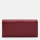 Кошелек женский кожаный для карточек Laras K105242-1r Красный (ROZ6501087114) - изображение 2