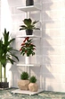 Подставка под цветы в стиле лофт EcoLoft Ліма DSP-1218 Белый каркас - изображение 2