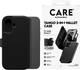 Чохол-книжка CARE by PanzerGlass Feature Case Tango Two-in-One Wallet w. MagSafe для Apple iPhone 17 Black (CR29833) - зображення 3