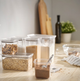 Zestaw pojemnikow na żywność Ikea Korallvippa na produkty suche 6 szt (705.993.16) - obraz 4