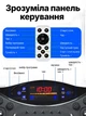 Виброплатформа тренировочная массажер с пультом эспандерами вибрационный тренажер для фитнеса похудения и укрепления мышц платформа с дисплеем противоскользящей массажной поверхностью 5 программ + батарейки в комплекте (AD-2487) - изображение 8