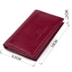 Визитница-книжка ST Leather 19218 Бордовая - изображение 4