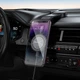Автомобільний тримач із бездротовою зарядкою Hoco HW29 Totem ring magnetic wireless (center console) 4.5-7" 15W Black - изображение 7
